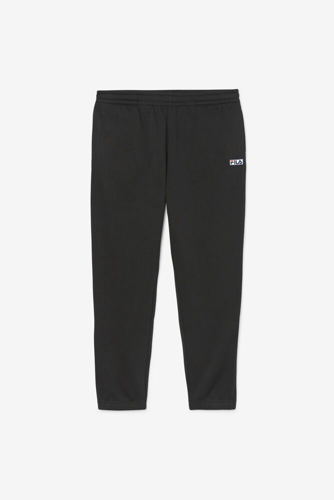 Fila Miesten Housut Garin Jogger Mustat - FYUK-68095